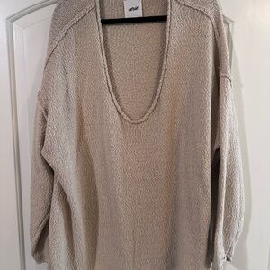 Aerie Women's Sweater in Soft Beige